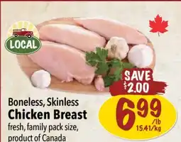 Farm Boy Boneless, Skinless Chicken Breast offer