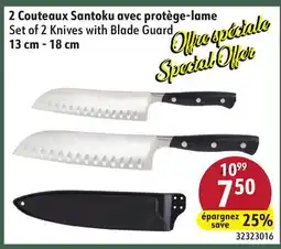 Sushi Shop Set of 2 Knives with Blade Guard offer