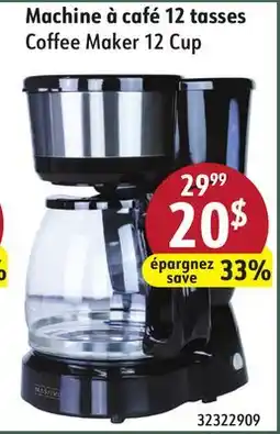 Sushi Shop Massimo Coffee Maker 12 Cup offer