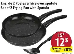 Sushi Shop Set of 2 Frying Pan with Spatula offer
