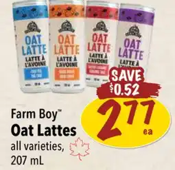 Farm Boy Farm Boy Oat Lattes offer