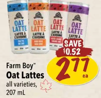Farm Boy Farm Boy Oat Lattes offer