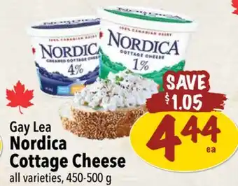 Farm Boy Gay Lea Nordica Cottage Cheese offer