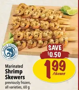 Farm Boy Marinated Shrimp Skewers offer