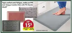 Sushi Shop Anti-fatigue Comfort Mat with PVC Backin 20x30 offer