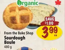 Farm Boy From the Bake Shop Sourdough Boule offer