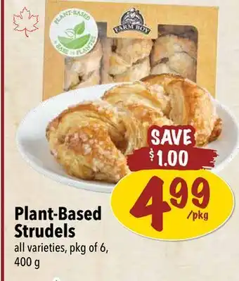 Farm Boy Plant-Based Strudels offer
