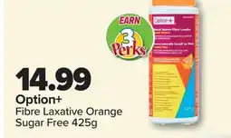 PharmaChoice Option+ Fibre Laxative Orange Sugar Free offer