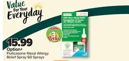 PharmaChoice Option+ Fluticasone Nasal Allergy Relief Spray offer