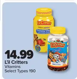 PharmaChoice L'il Critters Vitamins offer