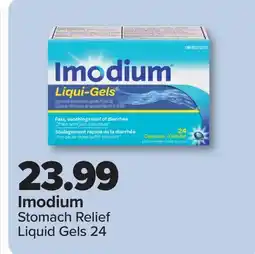 PharmaChoice Imodium Stomach Relief Liquid Gels offer