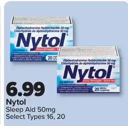 PharmaChoice Nytol Sleep Aid 50mg offer