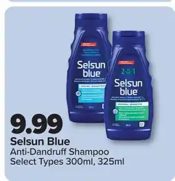 PharmaChoice Selsun Blue Anti-Dandruff Shampoo offer