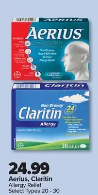 PharmaChoice Aerius, Claritin Allergy Relief offer