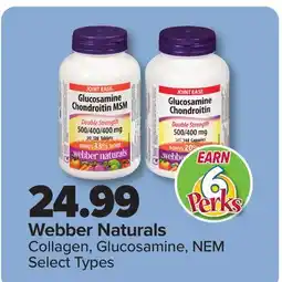 PharmaChoice Webber Naturals Collagen, Glucosamine, NEM offer