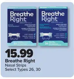 PharmaChoice Breathe Right Nasal Strips offer