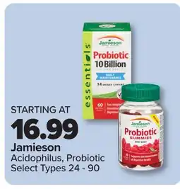 PharmaChoice Jamieson Acidophilus, Probiotic offer
