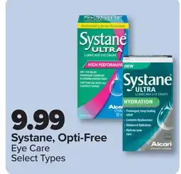 PharmaChoice Systane, Opti-Free Eye Care offer