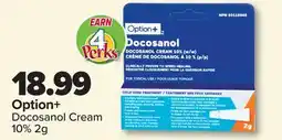 PharmaChoice Option+ Docosanol Cream offer