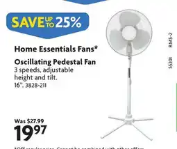 Home Hardware Home Essentials Fans offer