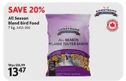 Home Hardware All Season Blend Bird Food offer