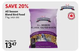 Home Hardware All Season Blend Bird Food offer