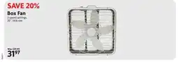 Home Hardware Box Fan offer