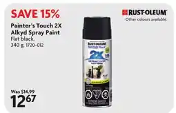Home Hardware Painter's Touch 2X Alkyd Spray Paint offer