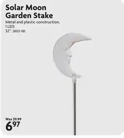 Home Hardware Solar Moon Garden Stake offer