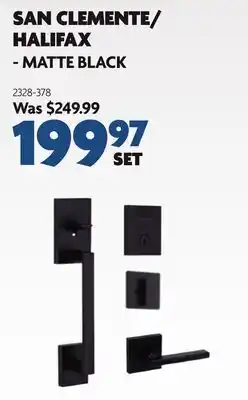 Home Hardware HALIFAX - MATTE BLACK offer