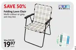 Home Hardware Folding Lawn Chair offer