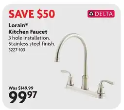 Home Hardware Lorain Kitchen Faucet offer