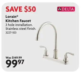Home Hardware Lorain Kitchen Faucet offer