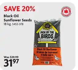 Home Hardware Black Oil Sunflower Seeds5453-378 offer