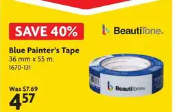 Home Hardware Blue Painter's Tape offer