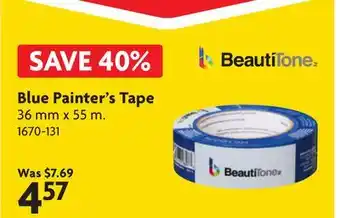 Home Hardware Blue Painter's Tape offer
