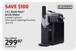 Home Hardware 1.5 L Slush-Ease Drink Maker offer