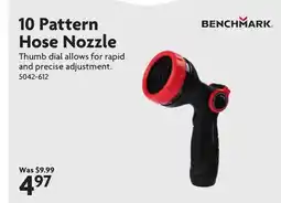 Home Hardware 10 Pattern Hose Nozzle offer