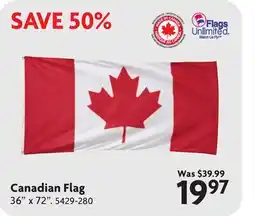 Home Hardware Canadian Flag offer
