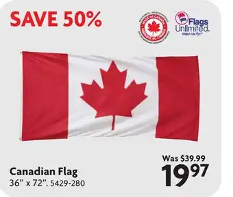Home Hardware Canadian Flag offer