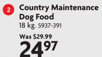 Home Hardware Country Maintenance Dry Dog Food offer