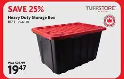 Home Hardware Heavy Duty Storage Box offer