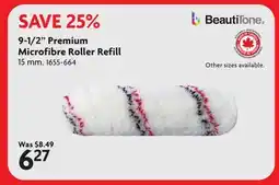 Home Hardware 9-1/2 Premium Microfibre Roller Refill offer
