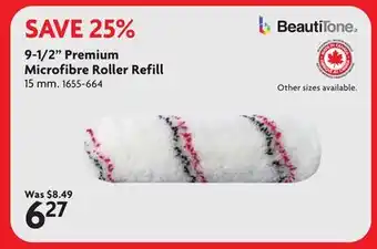Home Hardware 9-1/2 Premium Microfibre Roller Refill offer