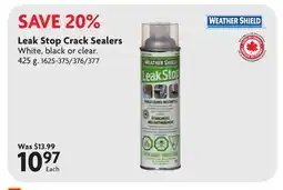 Home Hardware Leak Stop Crack Sealers offer