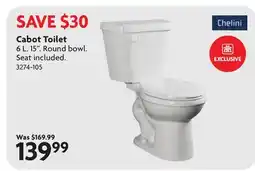Home Hardware Cabot Toilet offer