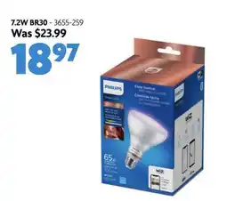 Home Hardware Full Colour & Tunable Smart LED Light Bulb - 7.2 W BR30 offer