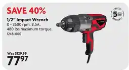 Home Hardware 1/2 Impact Wrench offer