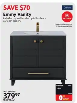 Home Hardware Emmy Vanity offer