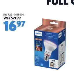 Home Hardware 5W R20 Full Colour & Tunable Smart LED Light Bulb offer